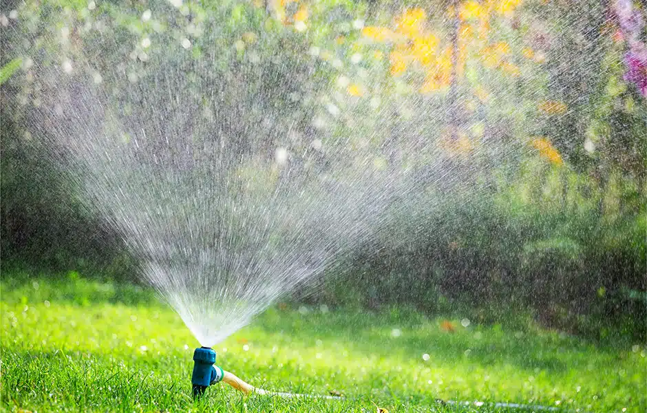 l'irrigation pour entretenir votre jardin