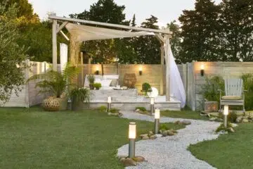 Décoration d'un jardin